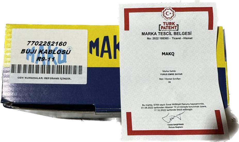 MAKQ-7702252160 Buji Kablosu Seti Renault 9