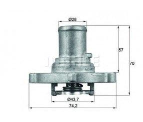 MİTA-04325201 Termostat Fiat Palio
