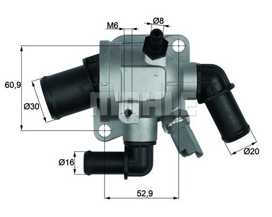MİTA-04325221 Termostat Fiat Doblo