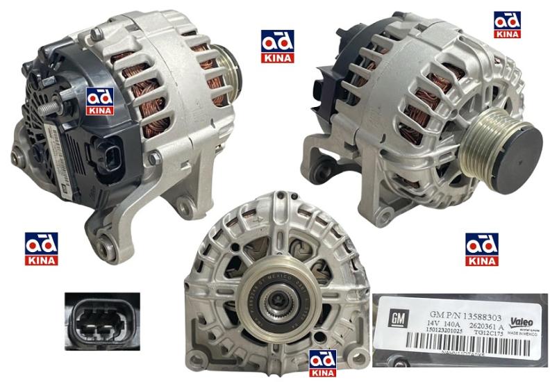 OEM-13588303 Alternatör Opel Astra J