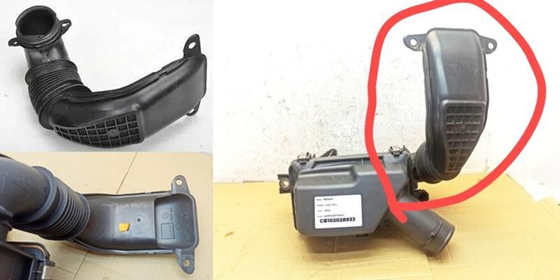 OEM-165554991R Hava Filtresi Borusu Renault Clio V