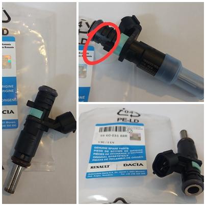 OEM-166003188R Benzin Enjektörü Renault Clio IV