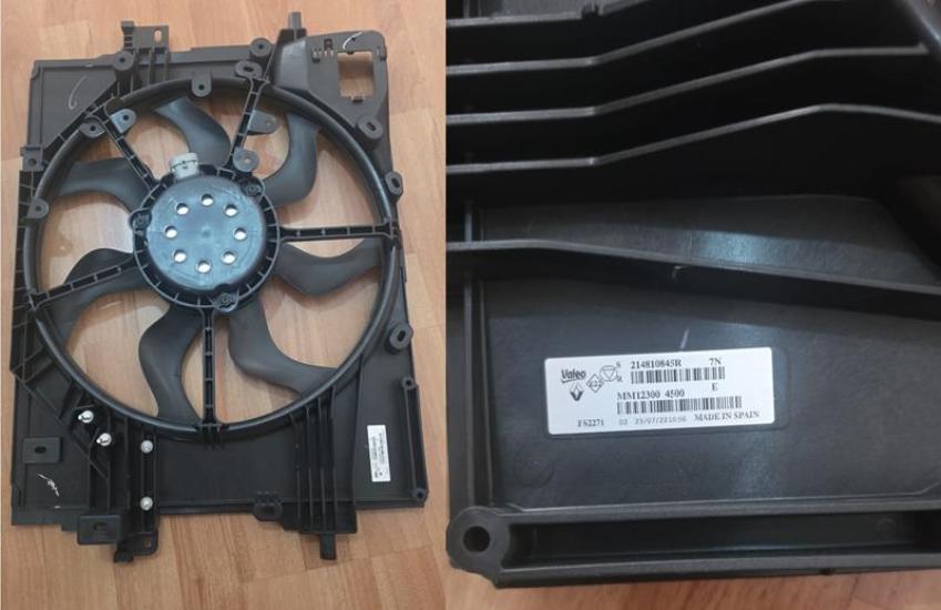 OEM-214810845R Radyatör Fan Motoru Renault Clio V