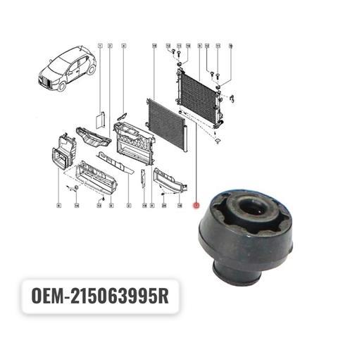OEM-215063995R Motor Su Radyatörü Renault Clio IV