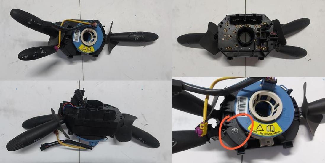 FAR SİNYAL SİLECEK KOLU CRUZE KONTROLLÜ 2240079500K FIAT500 AÇIK GRİ RENK