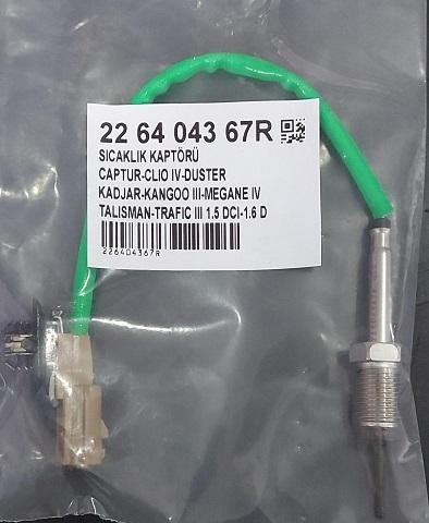 OEM-226404367R Egzoz Gazı Sıcaklık Sensörü