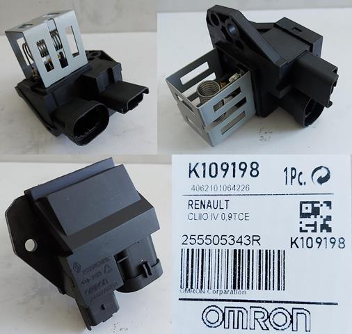 OEM-255505343R Kalorifer Fan Rezistansı