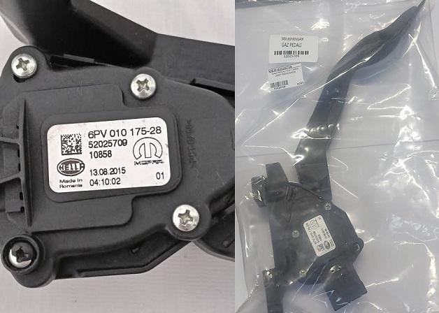 OEM-52025709 Gaz Pedalı Fiat 500X, Jeep Renegade