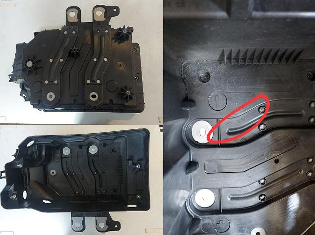OEM-648945022R Akü Alt Tablası Renault Clio V