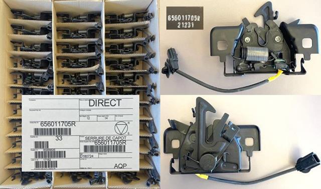 OEM-656011705R Kaput Kilidi Kablolu Ön