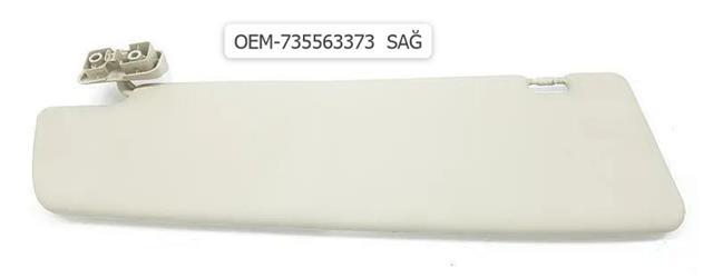 OEM-735563373 Sağ Güneşlik Fiat Ducato