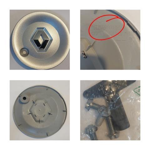 OEM-8200231128 Jant Göbeği Takımı Renault Clio III