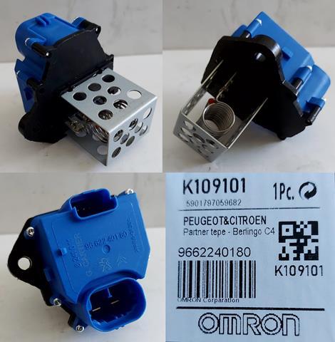 OEM-9662240180 Kalorifer Fan Rezistansı