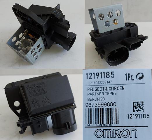 OEM-9673999880 Kalorifer Fan Rezistansı