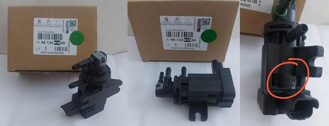 OEM-9813483580 EGR Elektrovana P207 P208