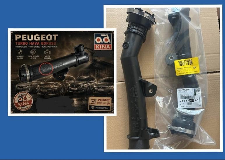 OEM-9831710780 Turbo Hortumu Peugeot 208
