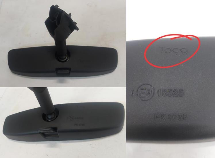 OEM-CB0506900070BA İç Dikiz Aynası TOGG T10X