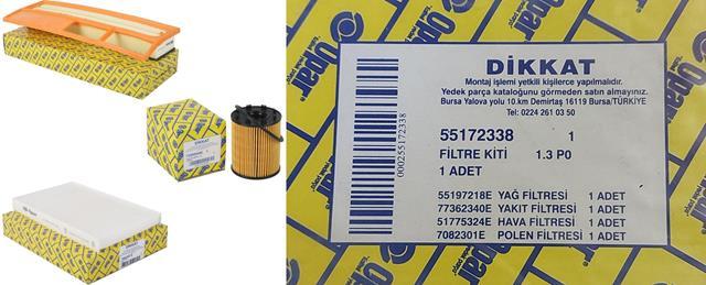 OPAR-55172338 Filtre Seti Fiat Palio 1.3 Multijet