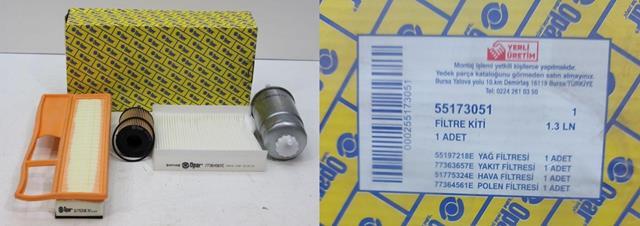 OPAR-55173051 Filtre Seti Fiat Linea 1.3 JTD