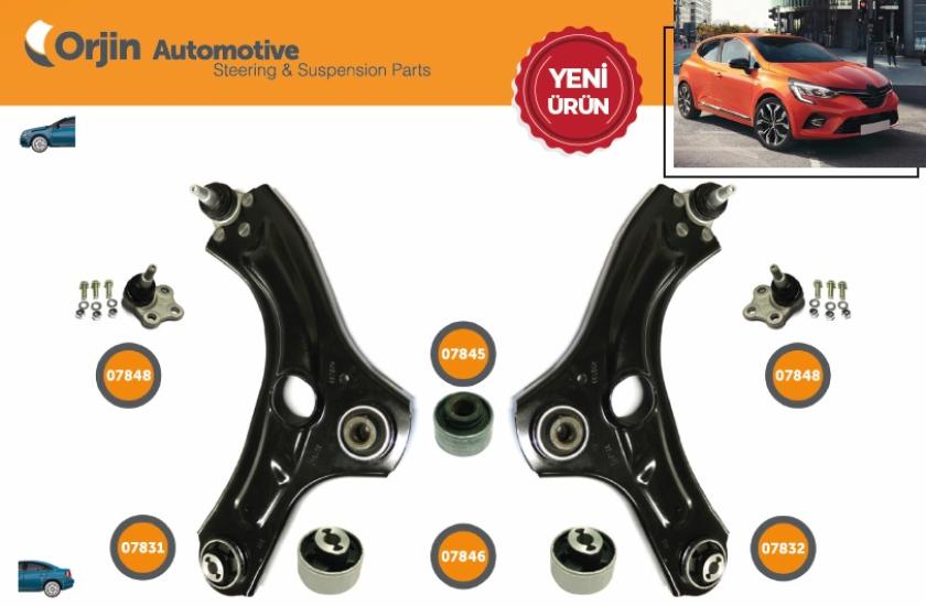 ORJİN-07845 Orta Salıncak Burcu Renault Clio V