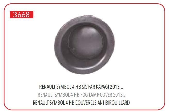 PLEKSAN-3668 Sis Farı Renault Clio IV