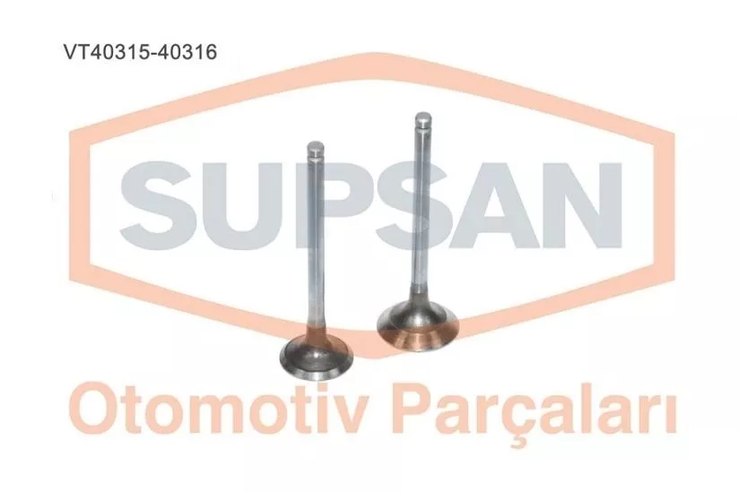 SÜPSAN-VT-40315-40316 Supap Takımı Opel Corsa