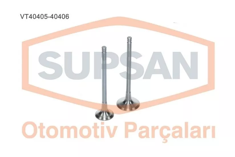 SÜPSAN-VT-40405-40406 Supap Takımı Peugeot 307