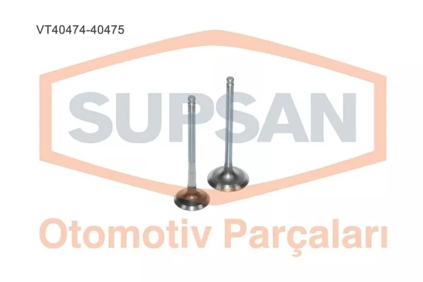 SÜPSAN-VT-40474-40475 Supap Takımı Toyota Corolla