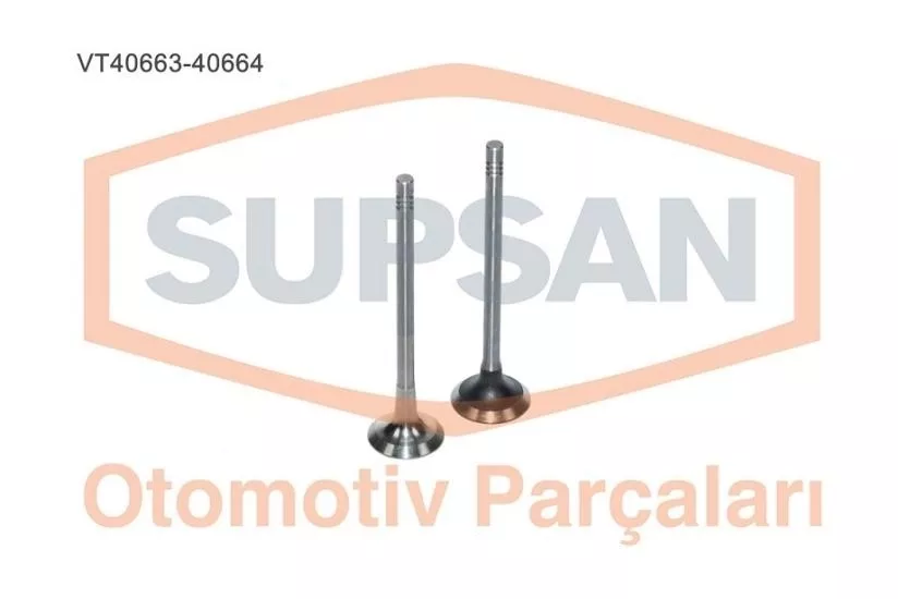 SÜPSAN-VT-40663-40664 Supap Takımı Nissan Qashqai