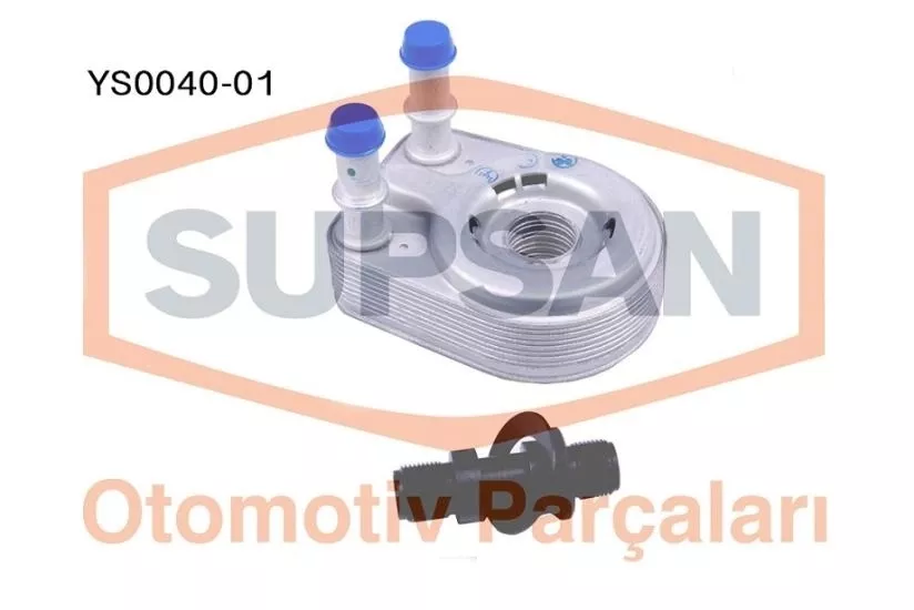 SÜPSAN-YS0040-01 Motor Yağ Soğutucusu Fiat Doblo