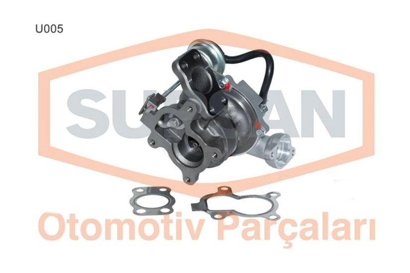 TURBO%20KOMPLE%20U005%20P206%201.4%20HDI%20(68PS)%20P207%20P307%20FIESTA%201.4TDCİ%20DV4TD