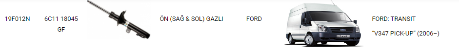 AMORTİSÖR%20ÖN%20SAĞ-SOL%2019F012N%20TRANSİT%20V347%2006-14